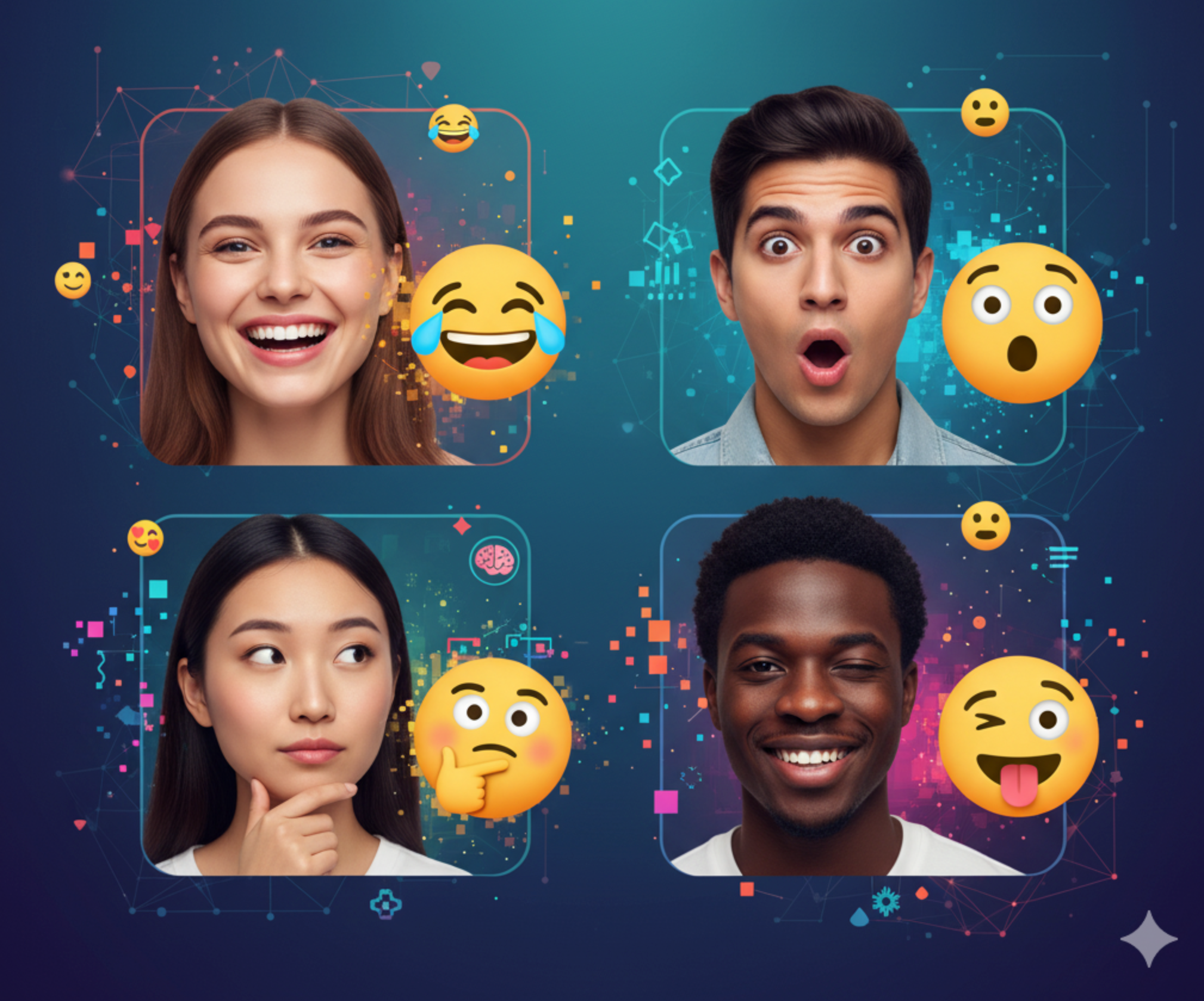 AI-generated sticker face 2